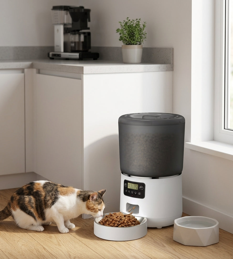 NutriMeal – Le distributeur de croquettes programmable et hermétique